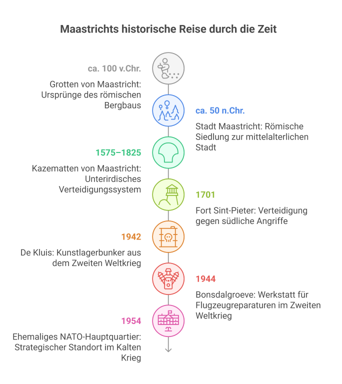 Geschichte von Maastricht: Historischer Zeitstrahl Maastricht
